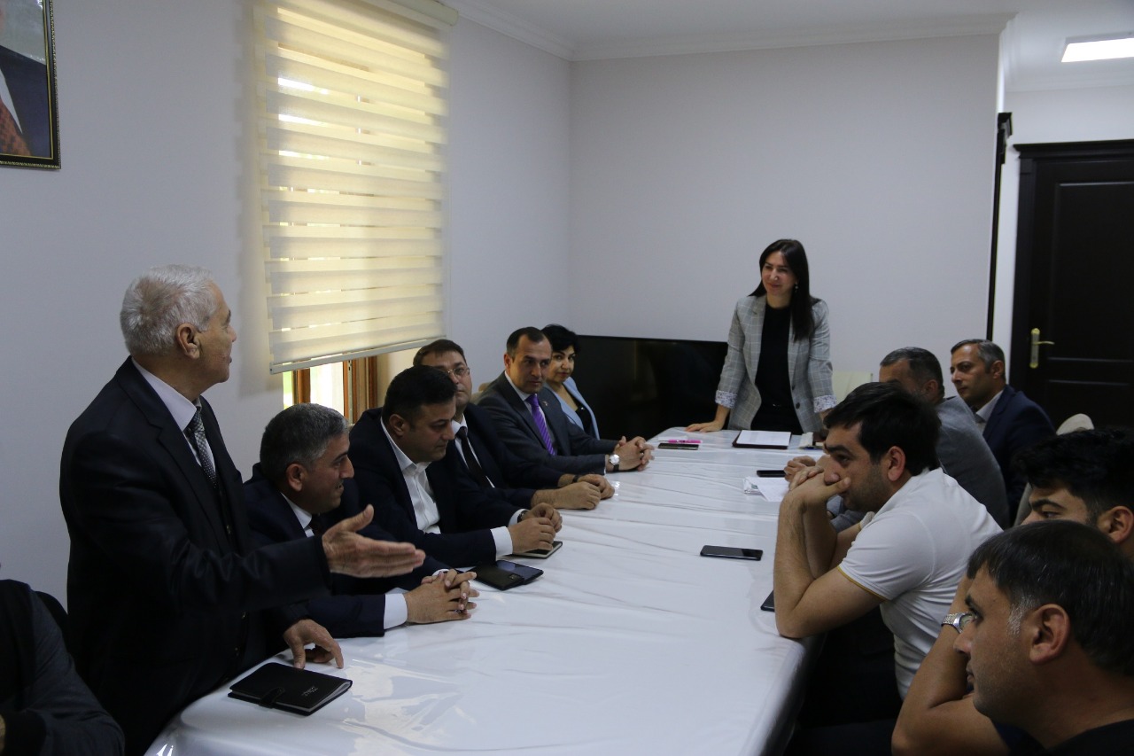Bərdə Regional Mədəniyyət İdarəsində KİV nümayəndələri ilə görüş keçirilib - FOTO