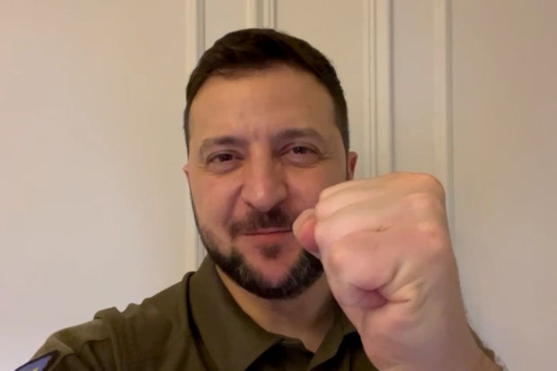 Zelenski "Eurovision" izləyicilərinə müraciət etdi