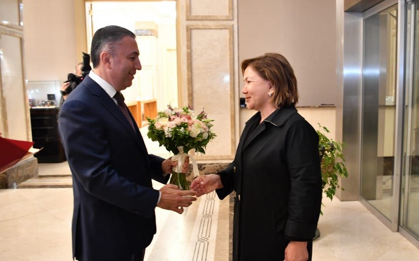 Qazaxıstan Parlament Məclisi sədrinin müavini Azərbaycana səfər etdi