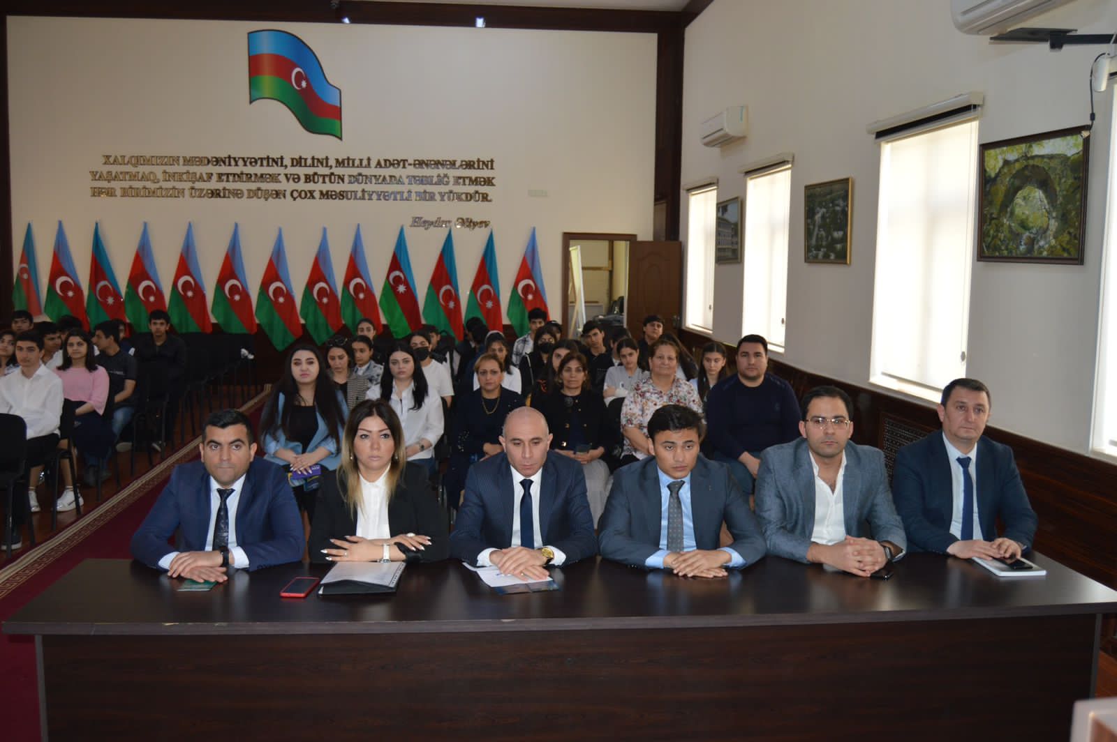 "Narkomaniyaya yox deyək!” mövzusunda  maarifləndirici tədbir keçirilib - FOTOLAR