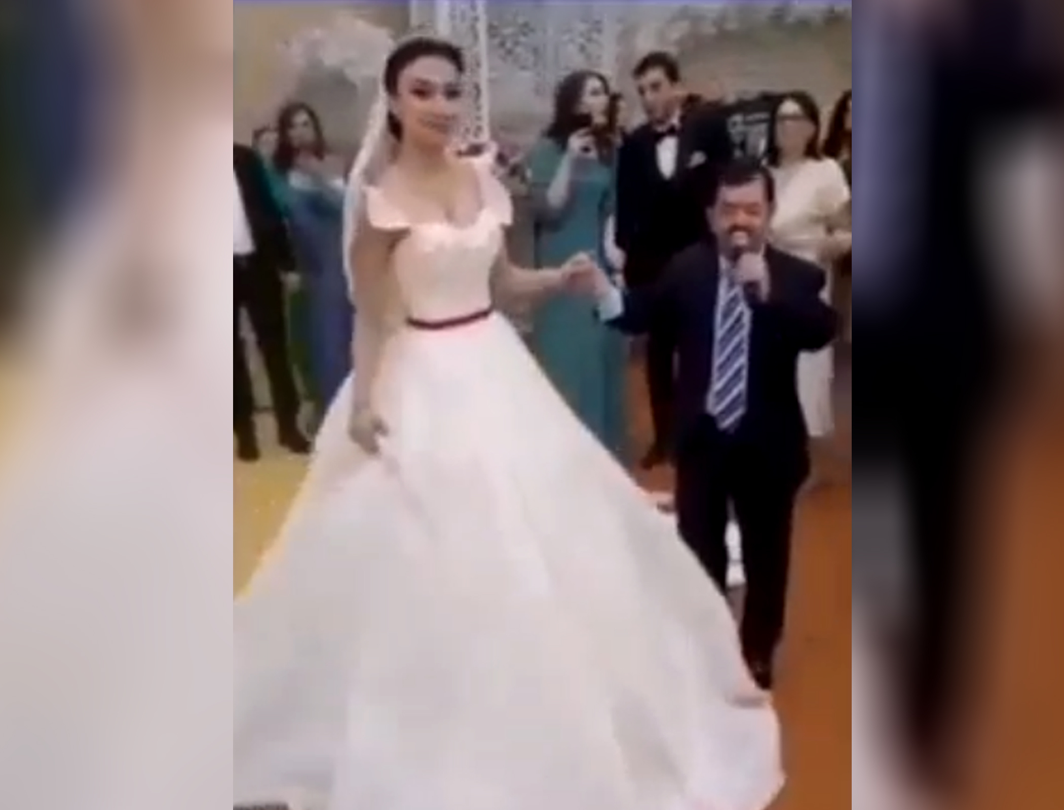 Əməkdar artistin qızının toyu oldu - VİDEO