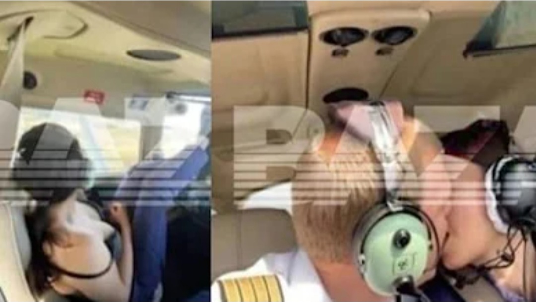Pilot tələbəsi ilə cinsi əlaqəyə girdi: Fotolar sosial şəbəkələrə yayıldı