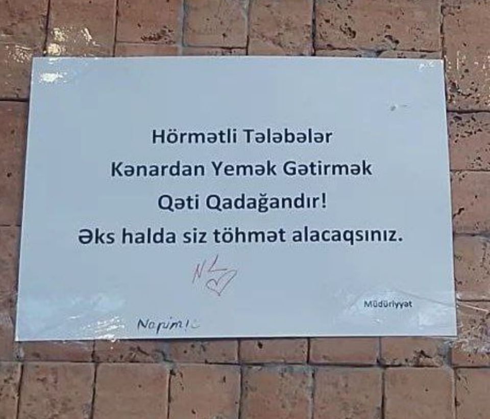 Xəzər Universitetindəki qəribə qadağa ilə bağlı AÇIQLAMA