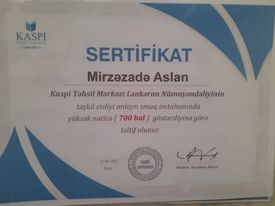 Azərbaycanda 7 yaşlı şagird 700 bal topladı - FOTO