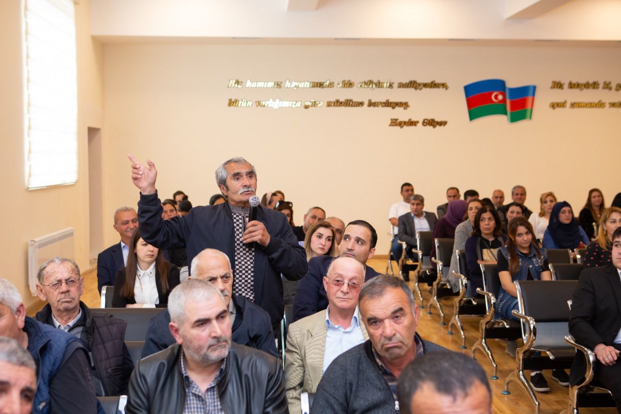 Binəqədi rayonunda səyyar qəbul keçirildi - FOTOLAR