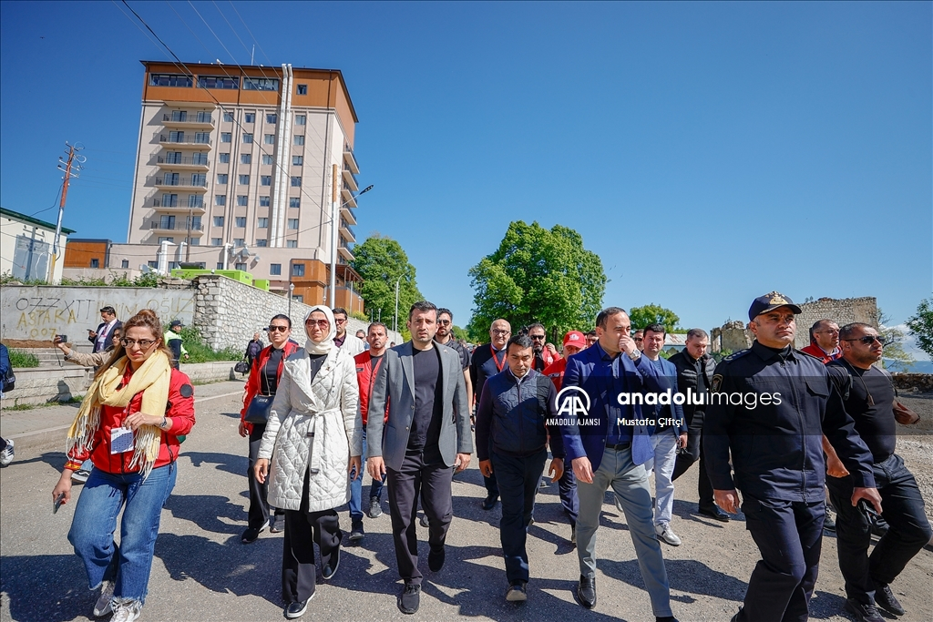 Selçuk Bayraktar həyat yoldaşı ilə Şuşada - FOTO