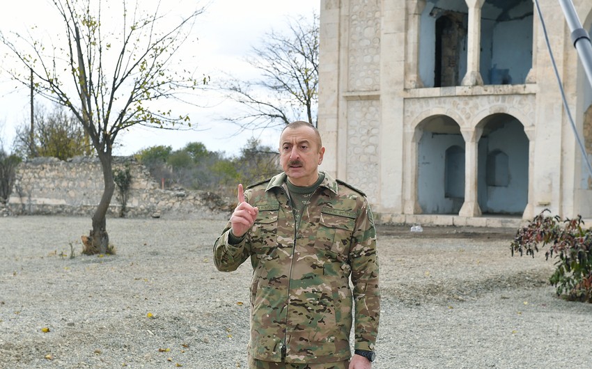 İlham Əliyev Sarkisyan-Köçaryan cütlüyünə: "Niyə qaçmısınız dovşan kimi?"