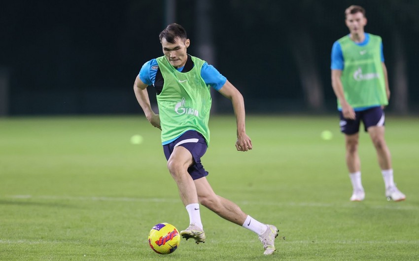 "Zenit"in futbolçusu: "Ümid edirəm ki, və Azərbaycana qalib gələcəyik"