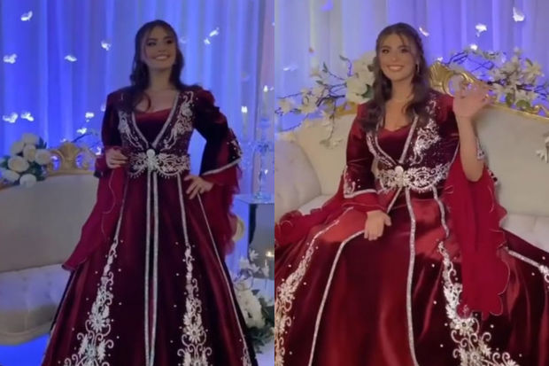 Van Dammın azərbaycanlı gəlininin xınası oldu - VİDEO