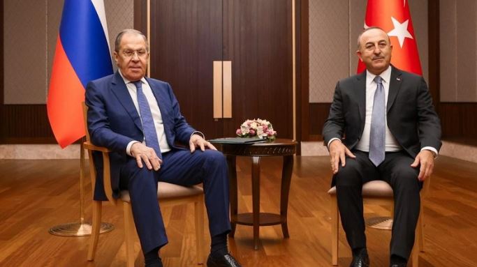 Lavrov və Çavuşoğlu arasında görüş keçirilir