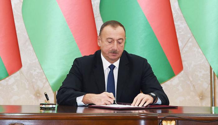 Prezident sərəncam imzaladı