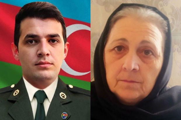 Şəhid anasına 