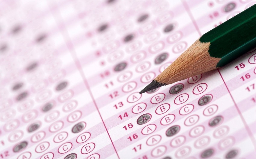 Azərbaycan dili fənni üzrə keçirilən test imtahanı başa çatdı