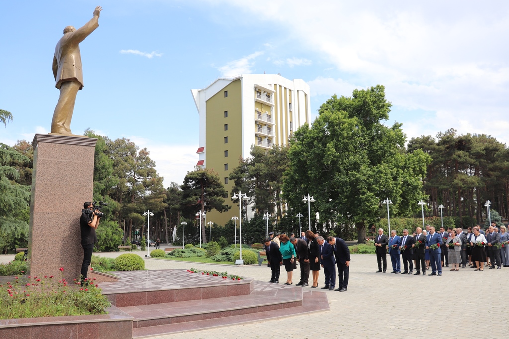 Naftalanda 15 İyun - Milli Qurtuluş Günü qeyd edilib - FOTOLAR