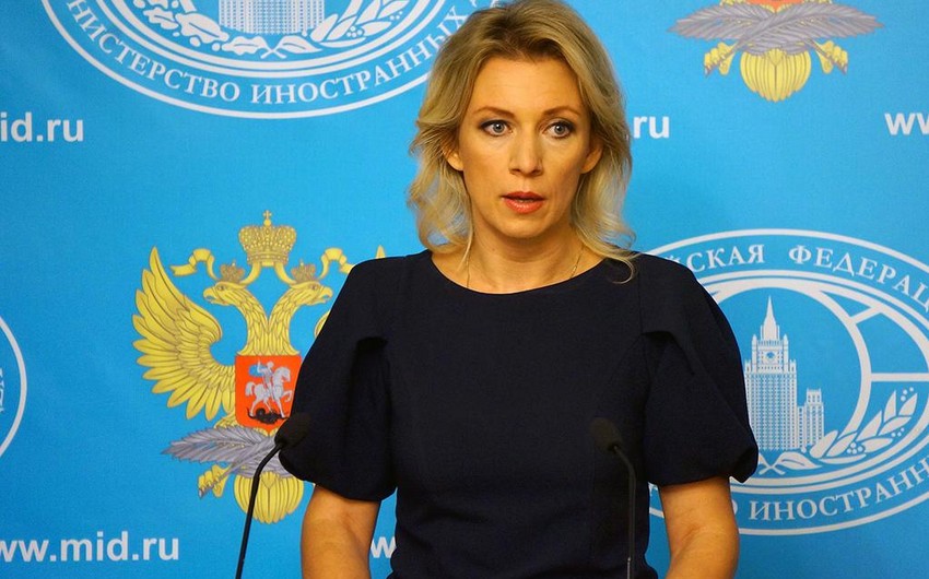 Zaxarova: "Rusiya Azərbaycan-Ermənistan sərhədinin delimitasiyası ilə bağlı görüşün təşkilinə hazırdır"