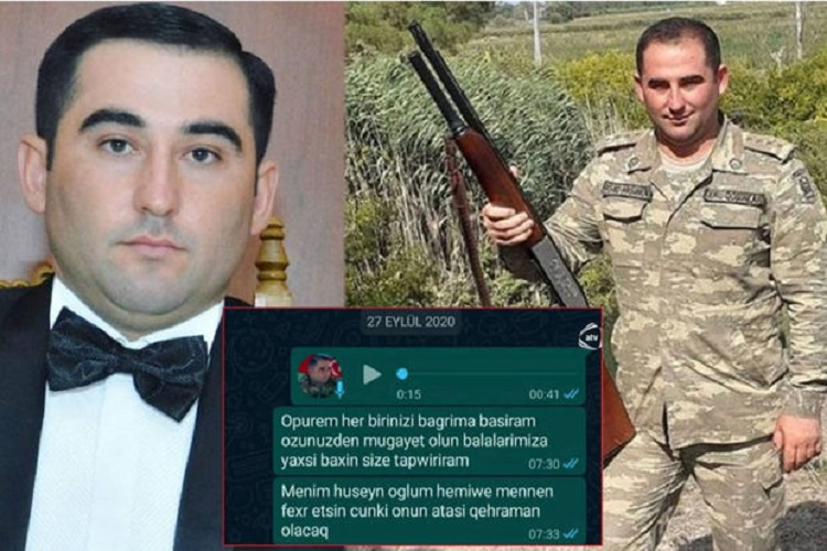 Şəhidin son mesajı görənləri ağlatdı: 