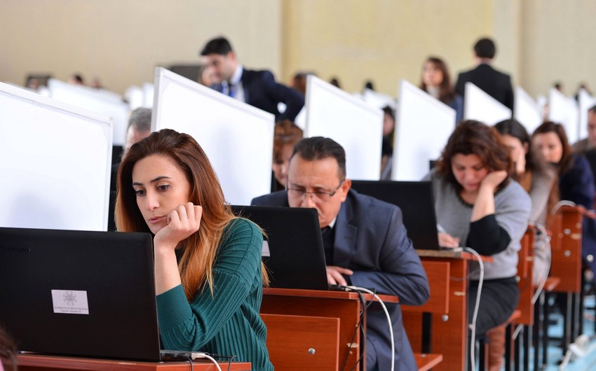 Dövlət qulluğuna qəbul imtahanlarının nəticələri elan olundu