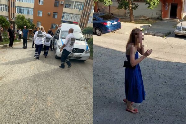 Bakıda uşaq sığınacağı önündə qalmaqal: Qadın iki dəfə polis çağırdı - AÇIQLAMA + VİDEO