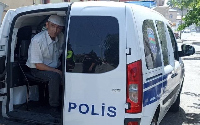 Bakıda parkı yandıran kişi saxlanıldı - FOTO