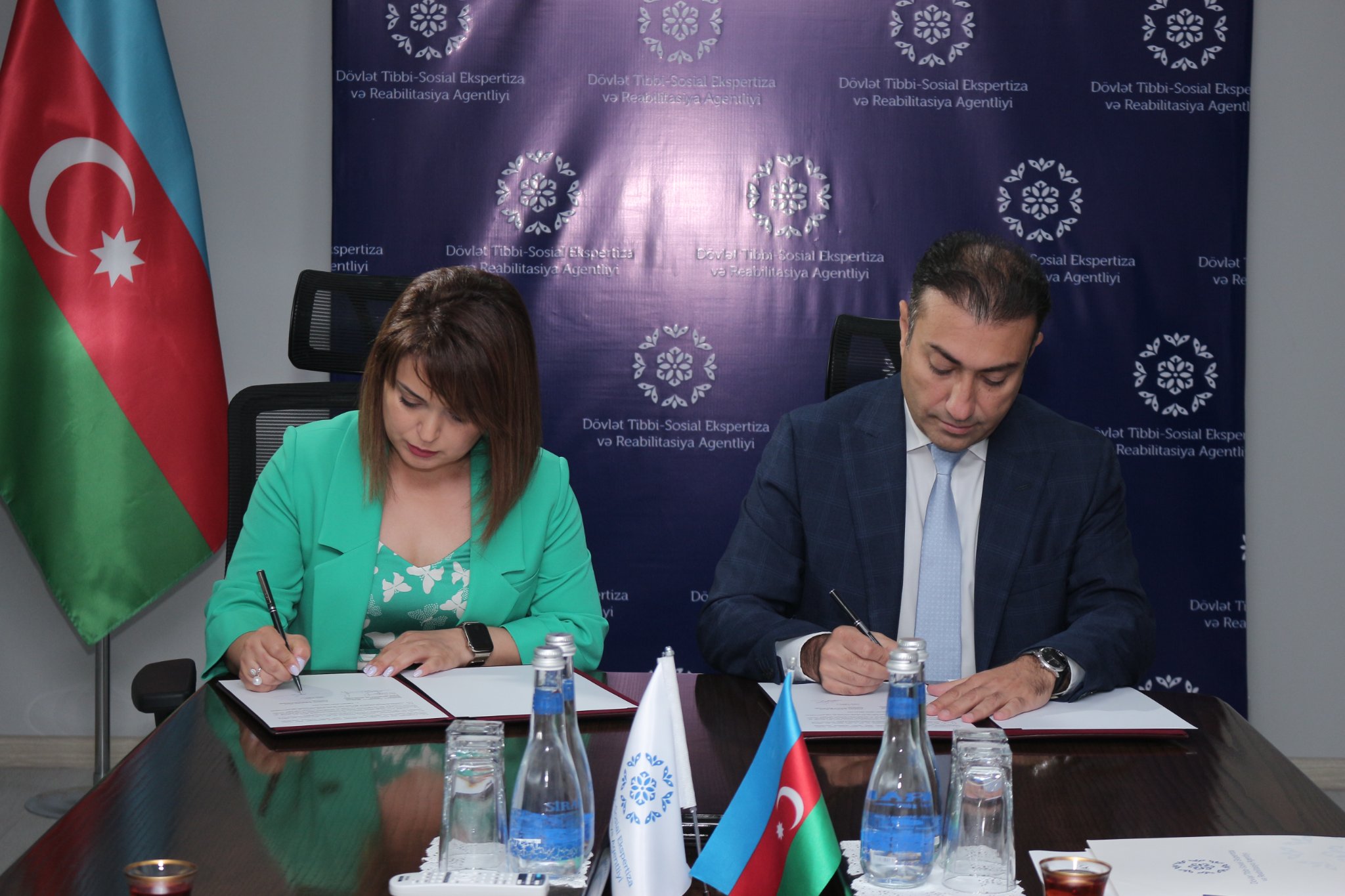 Dövlət Tibbi-Sosial Ekspertiza və Reabilitasiya Agentliyi memorandum imzaladı - FOTOLAR