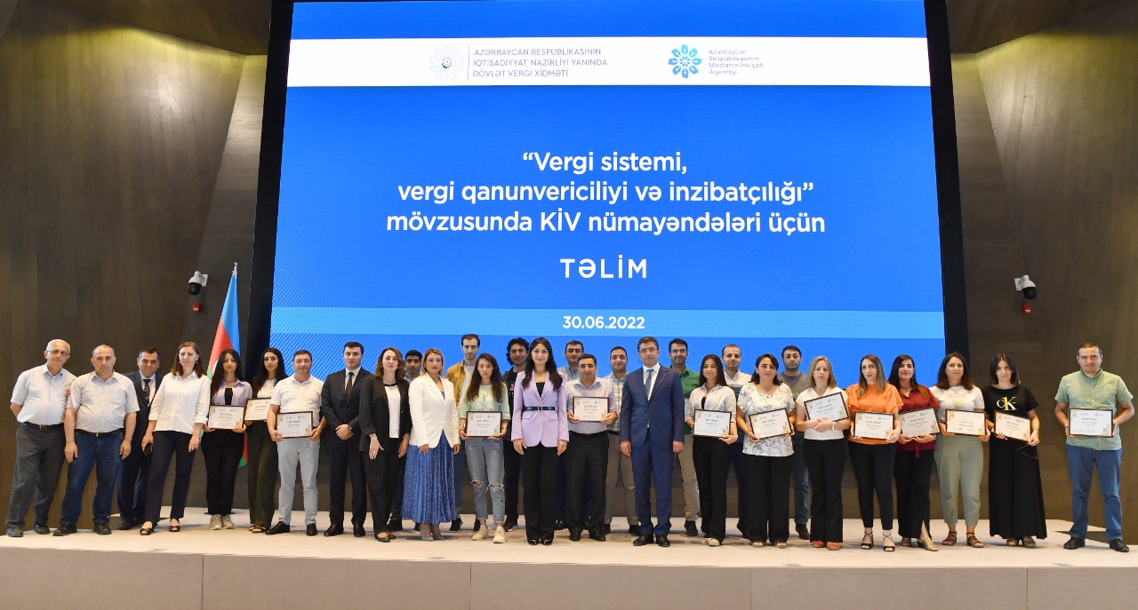 Media nümayəndələri üçün təlim keçirildi - FOTOLAR