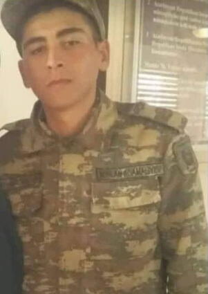 Bu gün həlak olan əsgərin FOTOSU