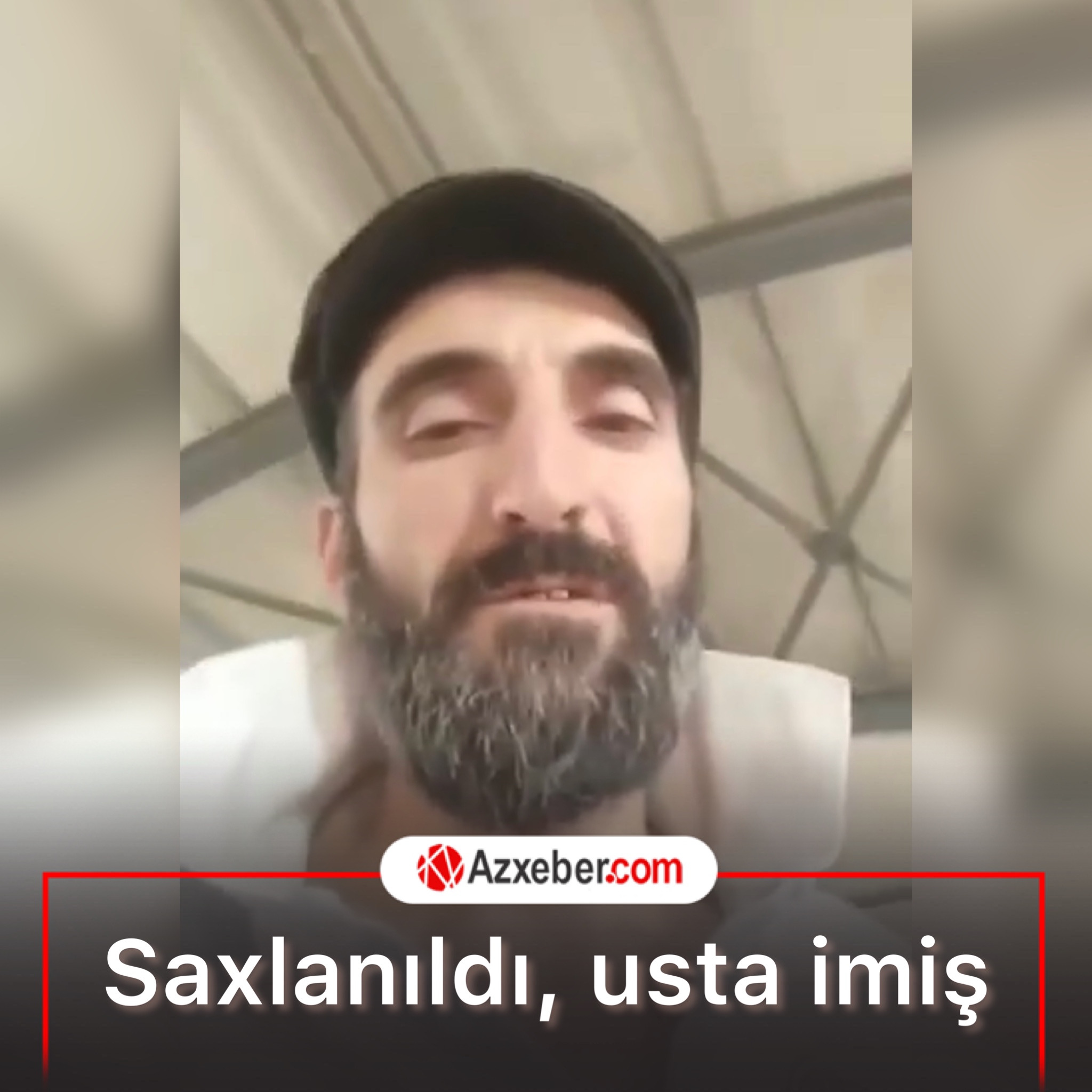 Ustayam, 'tiktok'da məşhurlaşmaq üçün o videonu paylaşmışam