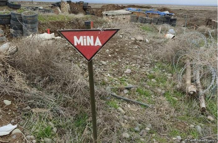 Cəbrayılda “Azərsun"un maşını minaya düşdü