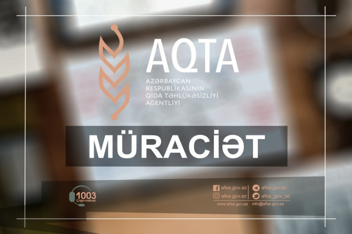 AQTA sahibkarlara müraciət etdi