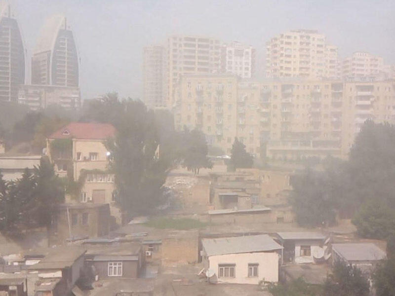 Havada toz dumanı həftə sonunadək davam edəcək