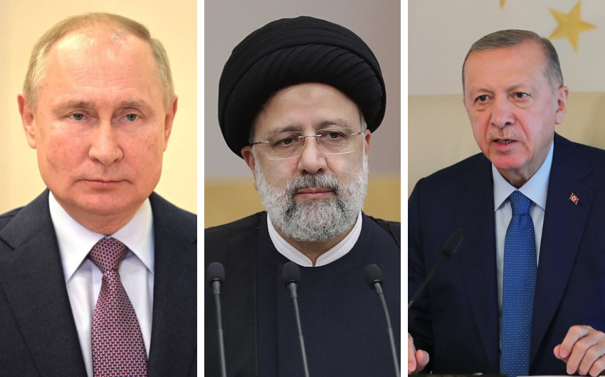 Tehranda Astana üçlüyünün sammiti başladı