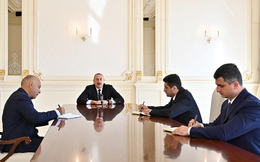 Prezident bu gün təyin olunan yeni icra başçılarını qəbul etdi