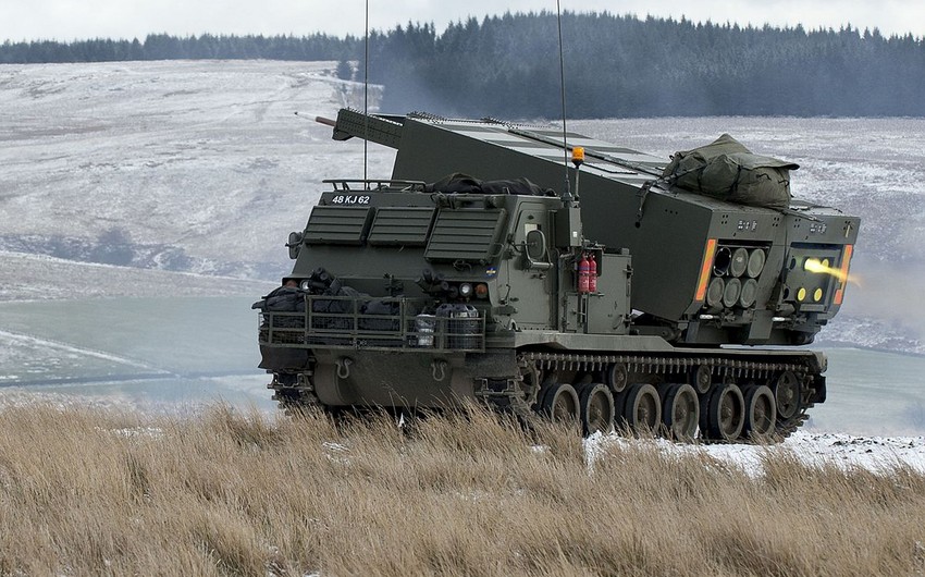 Britaniya Ukraynaya yeni M270 MLRS silahları verib