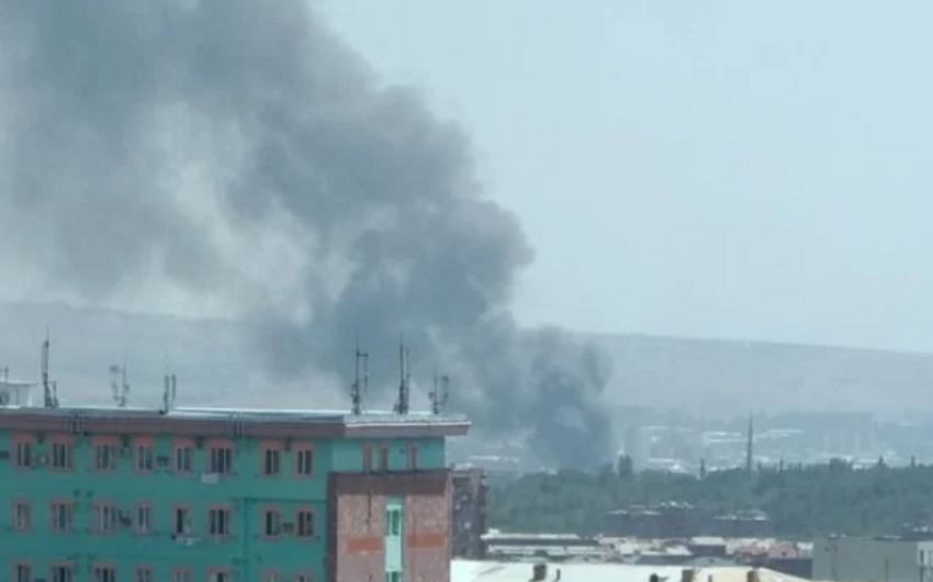 Ermənistanda ticarət mərkəzində partlayış olub, xəsarət alanlar var