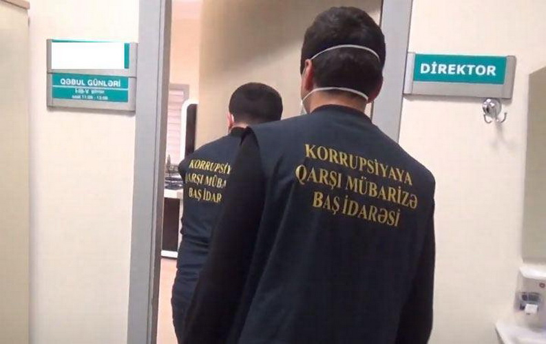 Azərbaycanda vəzifəli şəxslərə qarşı əməliyyat: Bir nəfər saxlanıldı