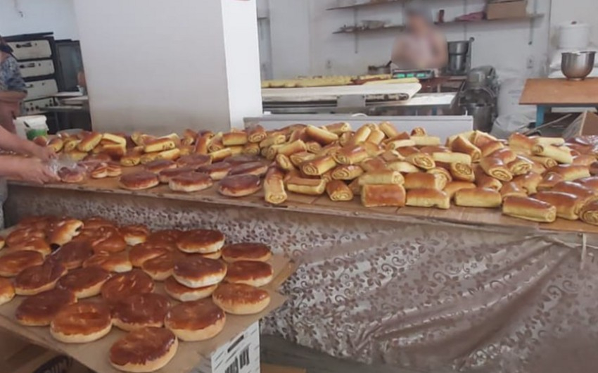 Bakıda qanunsuz işləyən unlu-qənnadı məmulatları müəssisəsi aşkarlandı