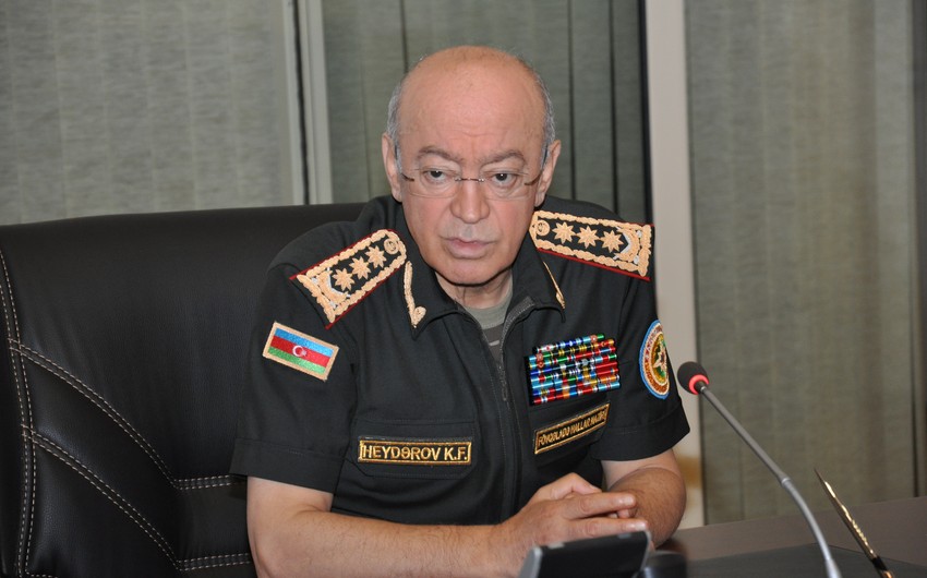 Kəmaləddin Heydərov yanğın baş verən əraziyə getdi