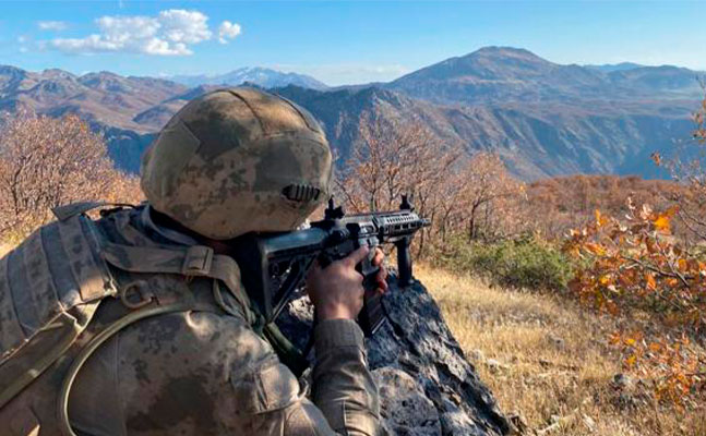 Türkiyə ordusu Suriyada daha 11 terrorçunu məhv etdi