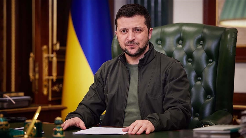 Volodimir Zelenski: "Kiyevə raket hücumuna məruz qalsa, cavab güclü olacaq"