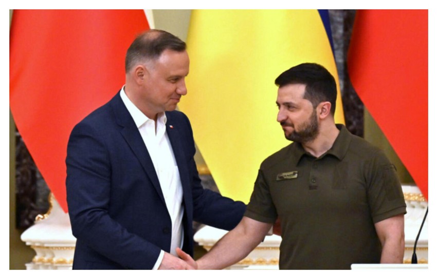 Polşa Prezidenti: "Əminəm ki, Ukrayna bu müharibədən qalib çıxacaq"