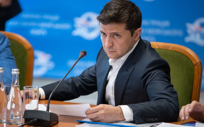 Zelenski müdafiə və təhlükəsizlik orqanlarının rəhbərləri ilə görüşdü