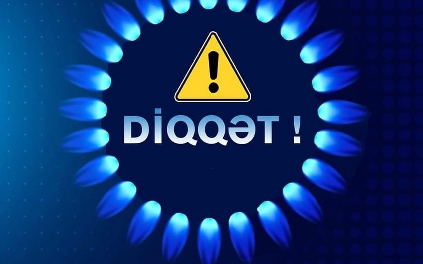 Sabah bu ərazilərdə qaz olmayacaq