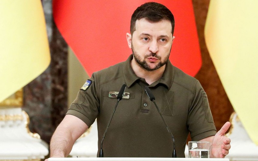 Zelenski: “Rusiya hər raket zərbəsinə görə layiqli cəzasını alacaq”