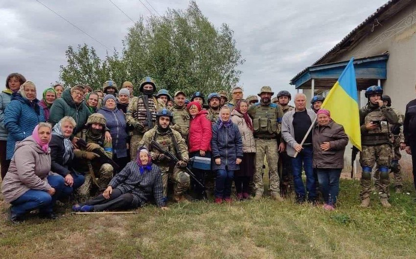 Ukrayna ordusunun son günlər azad etdiyi qəsəbələrin adları açıqlanıdı