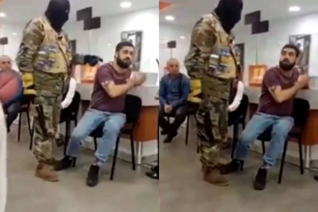 Gürcüstanda bankda 12 nəfəri girov götürən şəxsin qoyduğu vaxt bitdi
