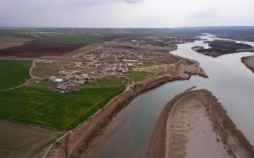 Dəclə çayının İraqdan keçən hissəsi quruyur