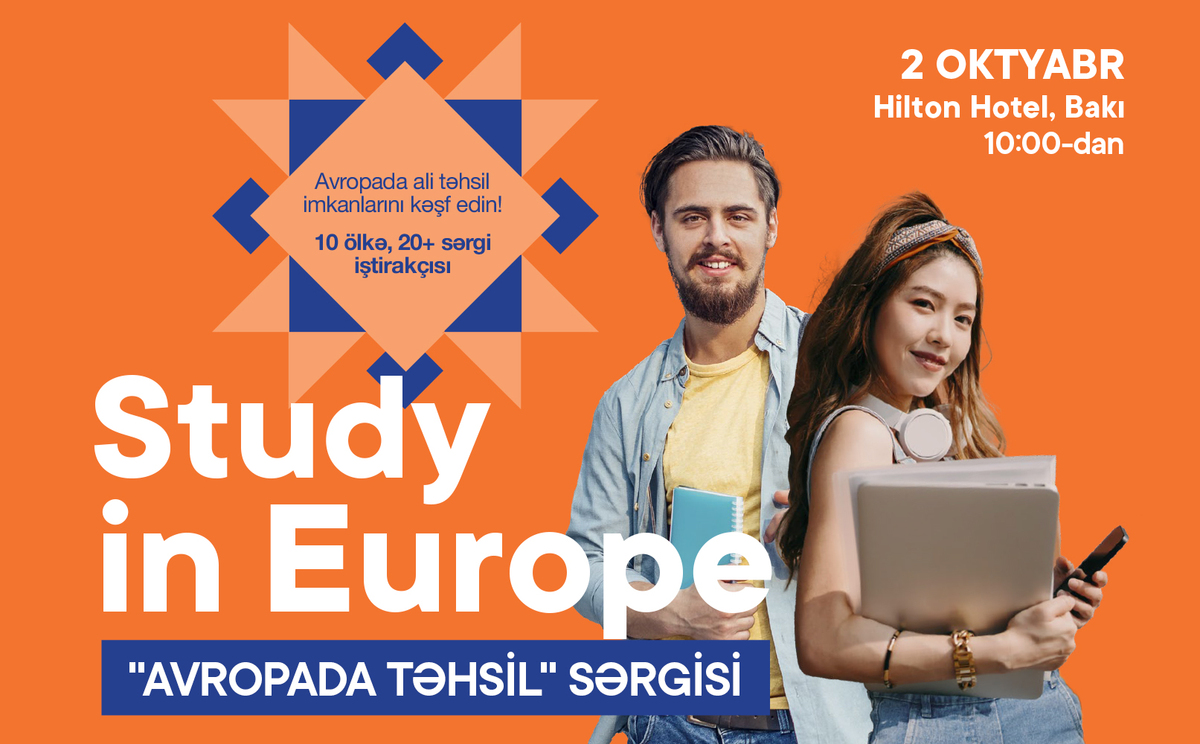 Avropada ali təhsil imkanlarını Bakıda kəşf edin!