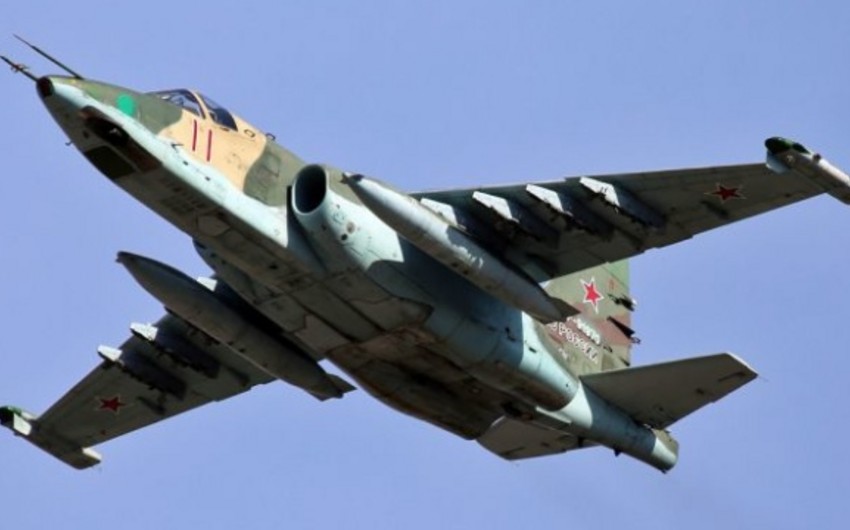 Xersonda Rusiyanın "Su-25" qırıcı təyyarəsi vuruldu