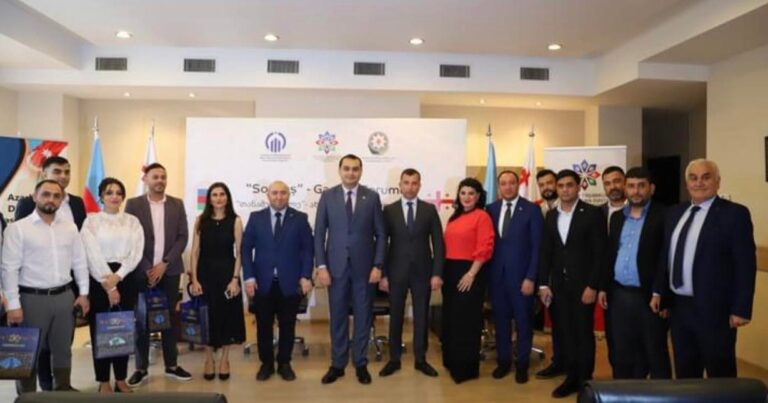 Gürcüstanda “Soydaş” Gənclər Forumu keçirildi - FOTOLAR