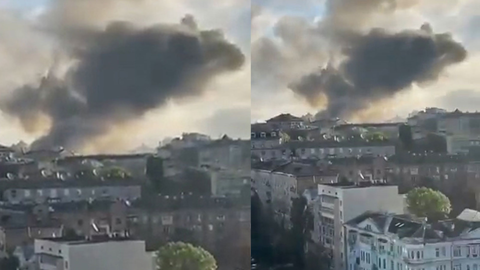 Rusiya paytaxt Kiyevi bombaladı - VİDEO